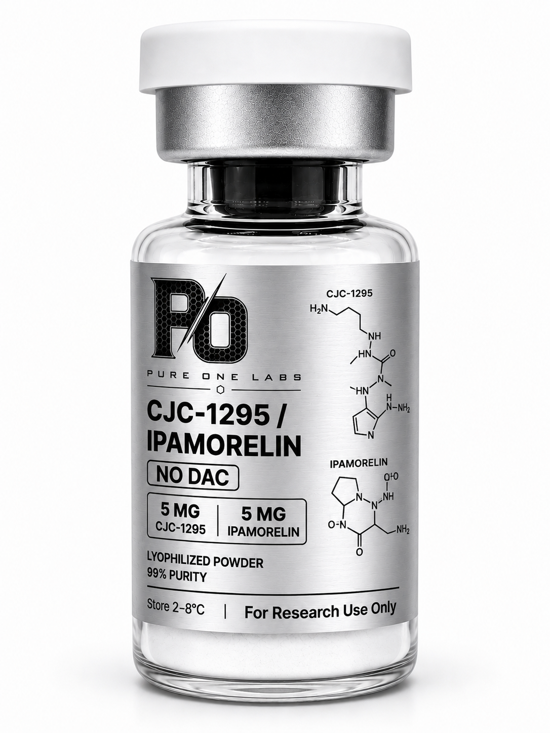 CJC-1295 / IPAMORELIN research vial