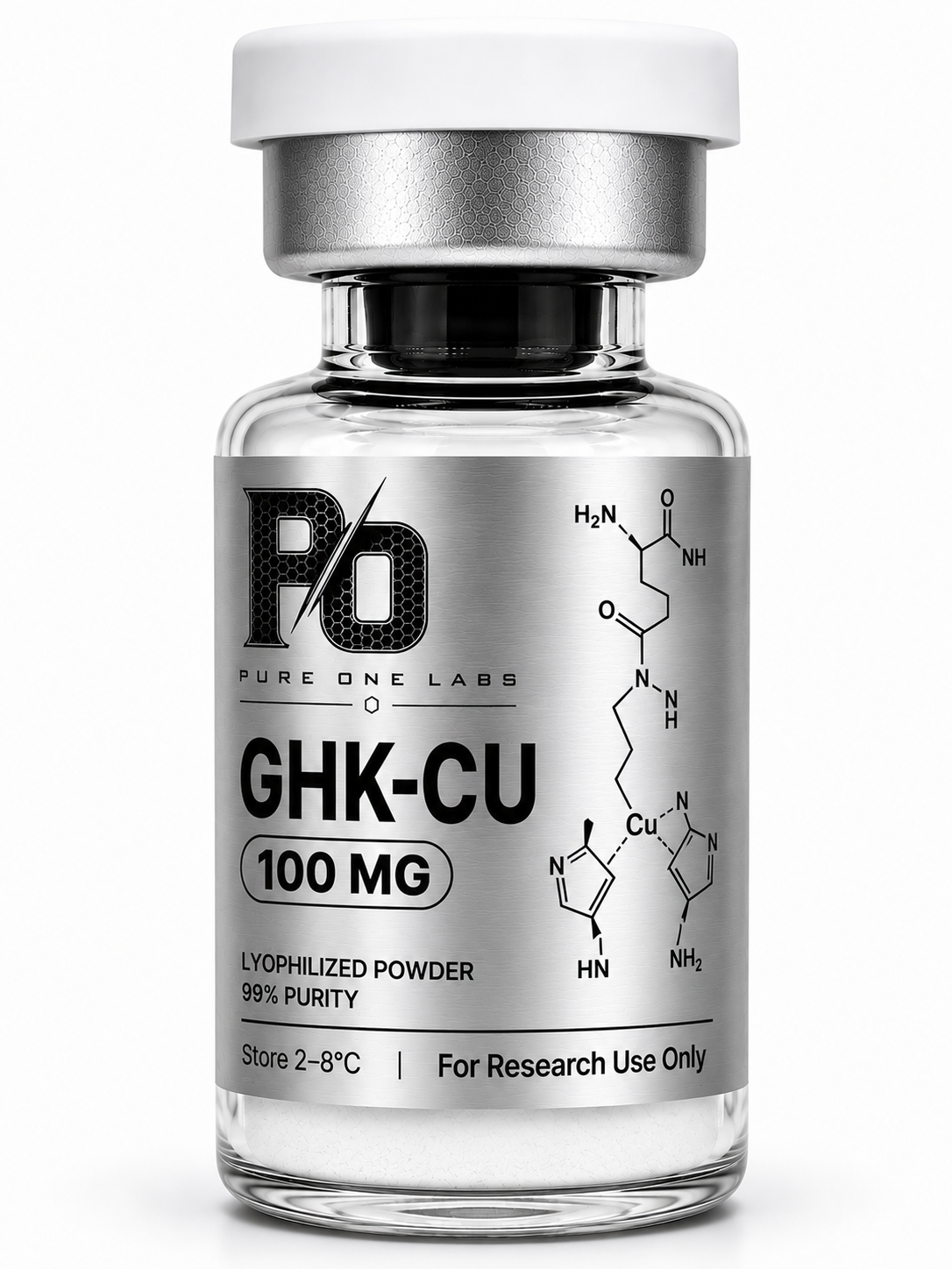 GHK-CU research vial