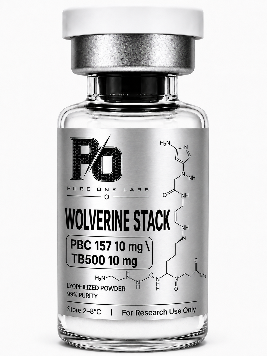WOLVERINE STACK research vial